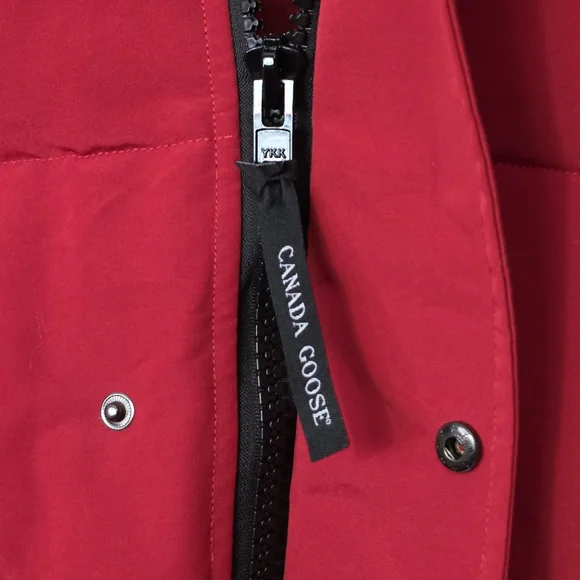 Canada Goose Men's Hooded MacMillan Parka Red XXL - Picture 13 of 16